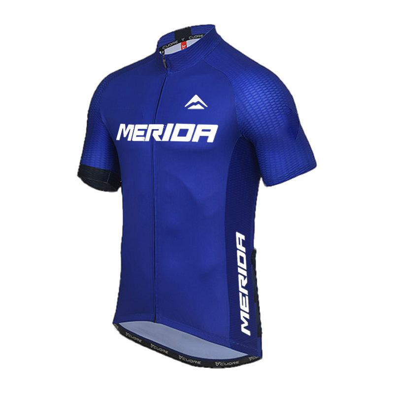 Men's Breathable Short Sleeve Cycling Jersey (Bib) Shorts Merida-897