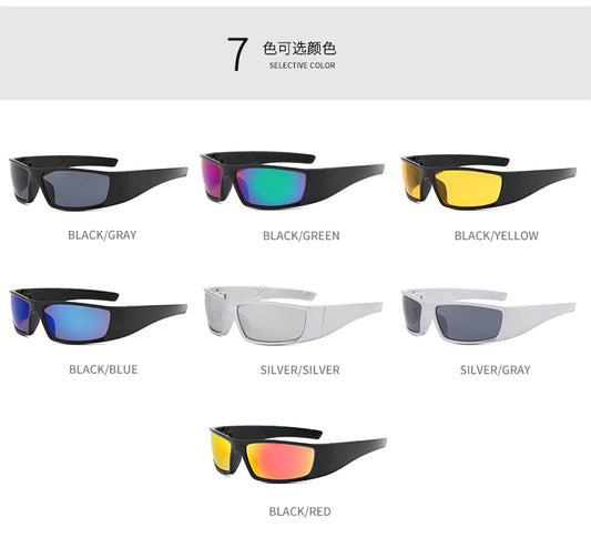 XSY-9953 Cycling Glasses Sports Sunglasses, UV400 Protection Running Fishing Driving Baseball Glasses