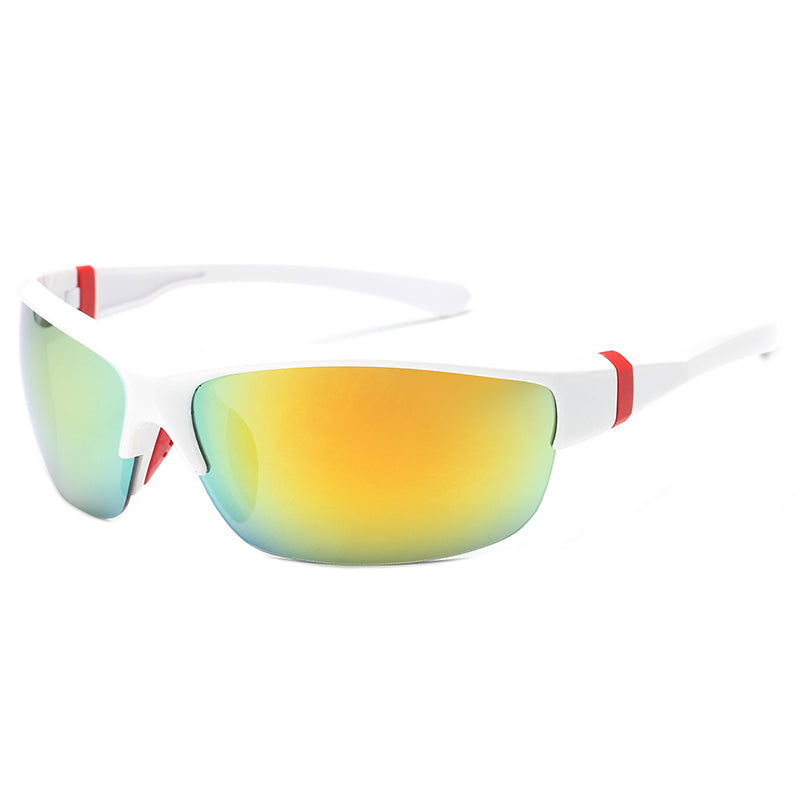 XSY-8222 Cycling Glasses Sports Sunglasses, UV400 Protection Running Fishing Driving Baseball Glasses