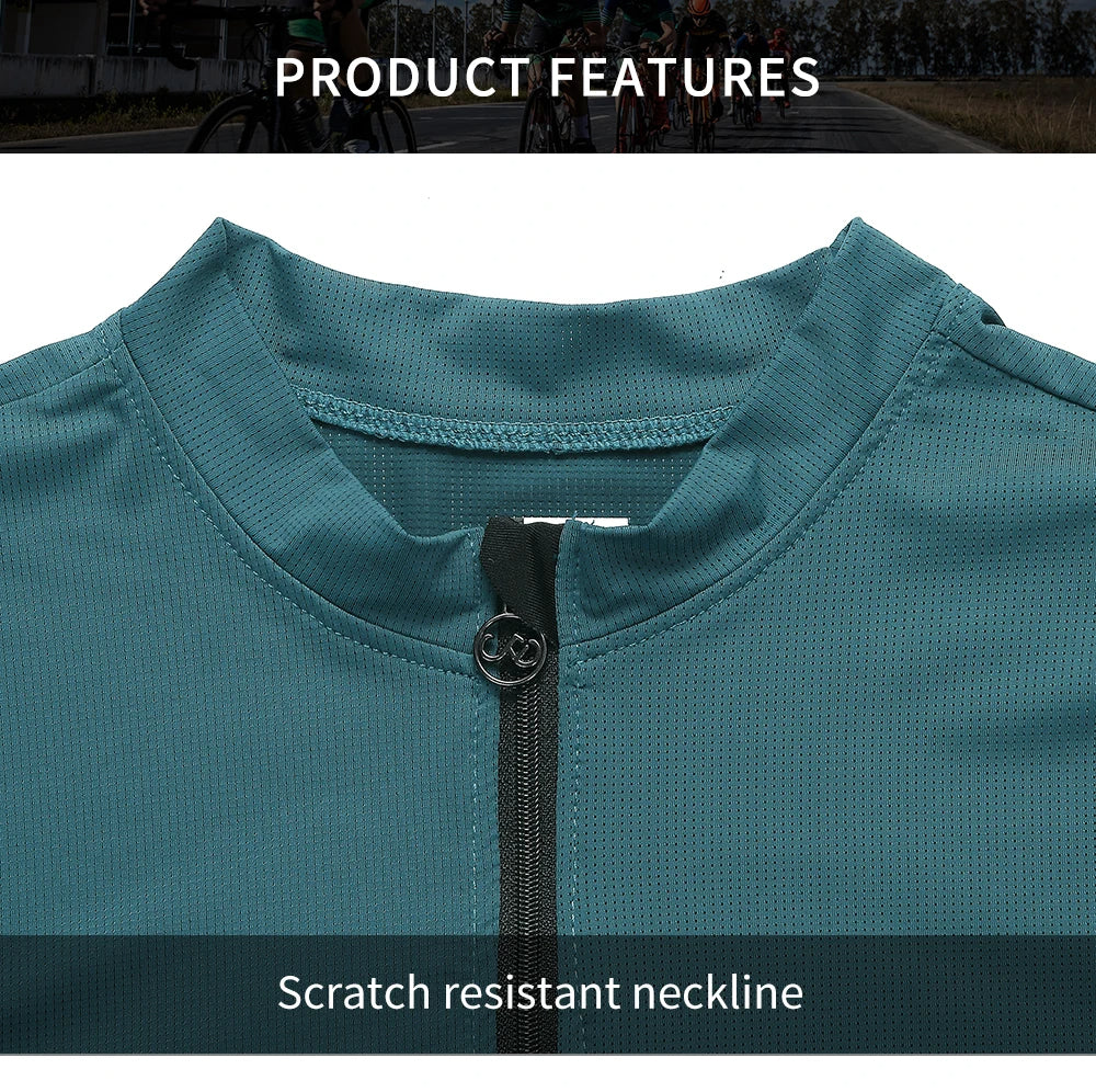 WOSAWE Autumn Cycling Jersey Long Sleeve MTB Bicycle Cycling Clothing Mountain Bike Sportswear Bicycle Clothes Quick Dry