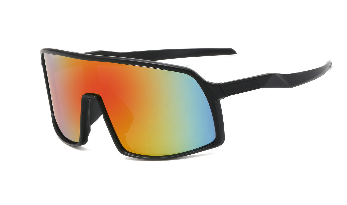 XSY-8230 Cycling Glasses Sports Sunglasses, UV400 Protection Running Fishing Driving Baseball Glasses