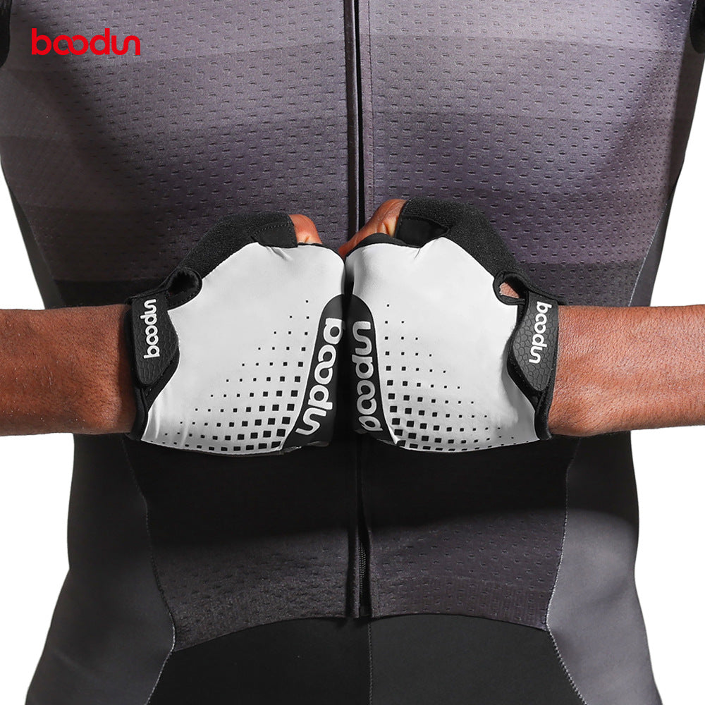 Ride in Style: Premium Half Finger Cycling Gloves for Maximum Comfort BOODUN 2101255