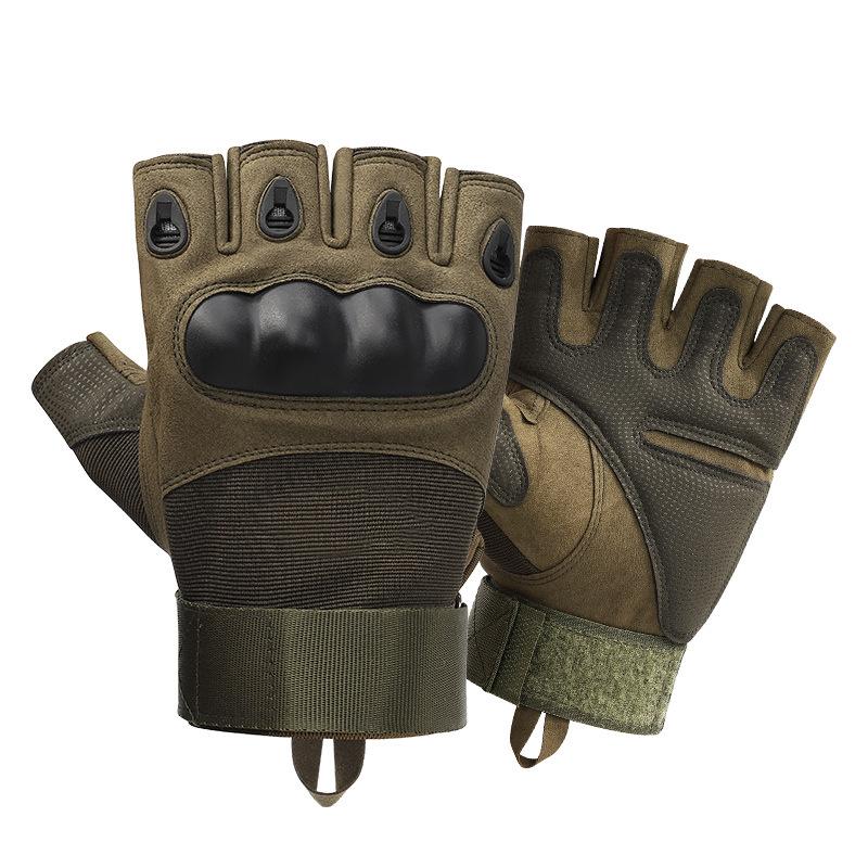 Half Finger Men Gloves Outdoor Military Tactical Gloves Sports Shooting Hunting Airsoft Motorcycle Cycling Gloves