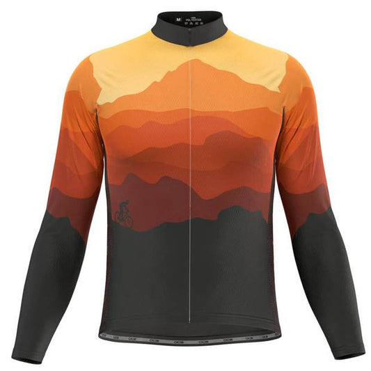 Long Sleeve Cycling Jersey (Bib) Pants DLZ-010-D