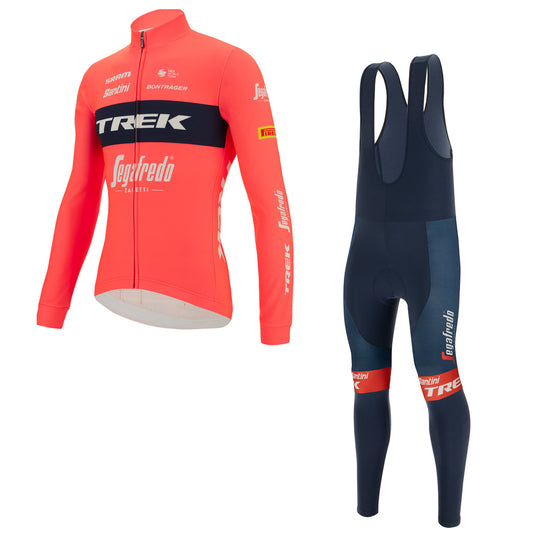 Trek 2022 Cycling  Long Sleeve Jersey Bib Pants MTB Riding Sets Trek-2022-002-DF