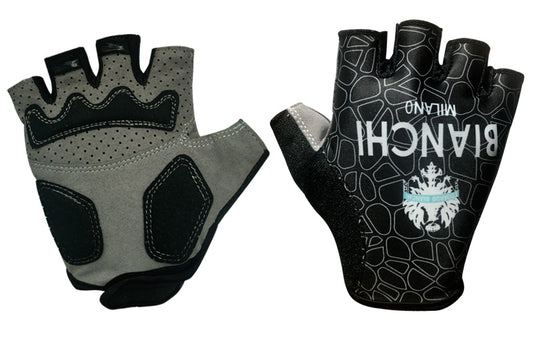 Bianchi Half Finger Cycling Gloves 006