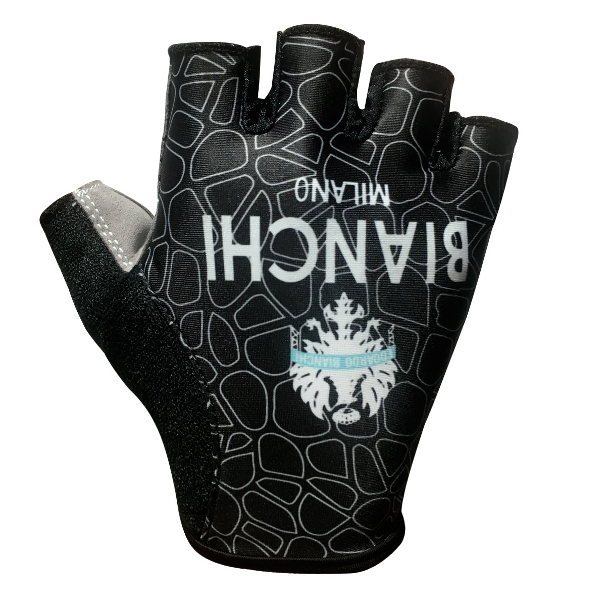 Bianchi Half Finger Cycling Gloves 006