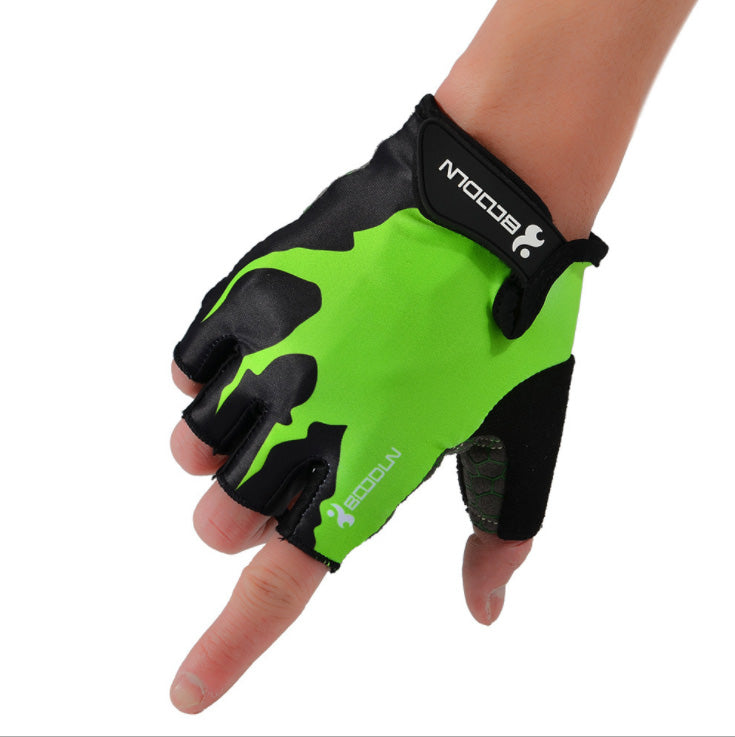 Elevate Your Ride: Sleek and Durable Half Finger Cycling Gloves BOODUN 2181082YY