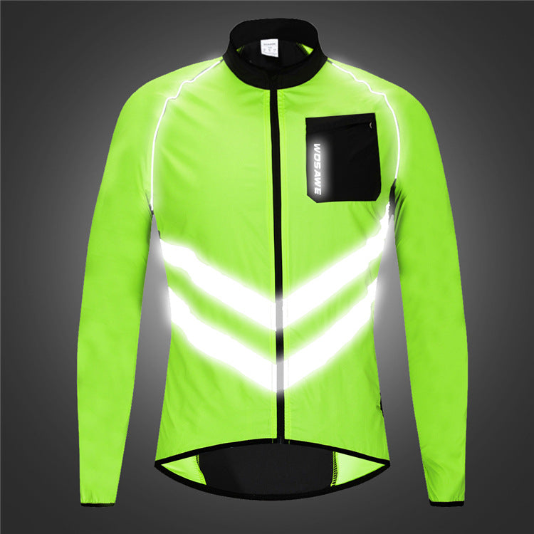 Unisex Sports Raincoat Cycling Bike Bicycle Waterproof Windproof Rain Coat Jackets wofeide-BL218
