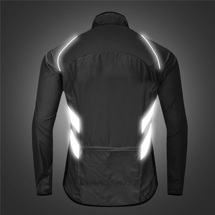 Unisex Sports Raincoat Cycling Bike Bicycle Waterproof Windproof Rain Coat Jackets wofeide-BL218