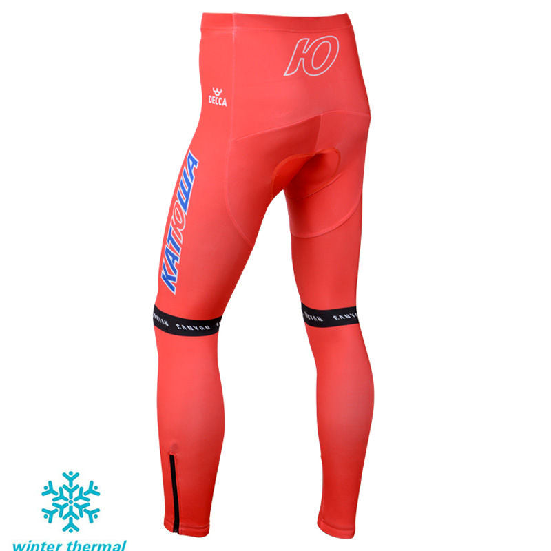 Winter Fleece Long Sleeve Cycling Jersey (Bib) Pants 123