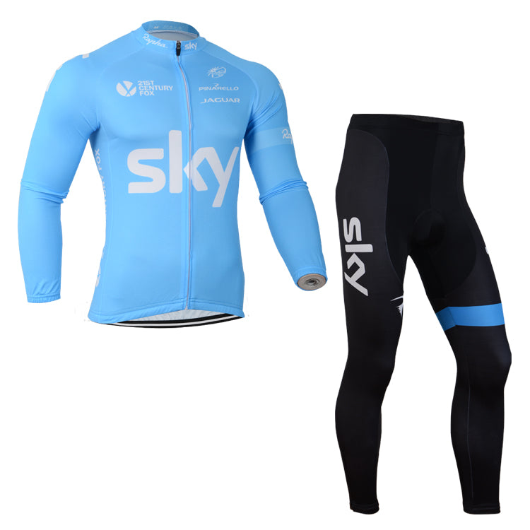 Mens Women Long Sleeve Cycling Jersey (Bib) Pants 132