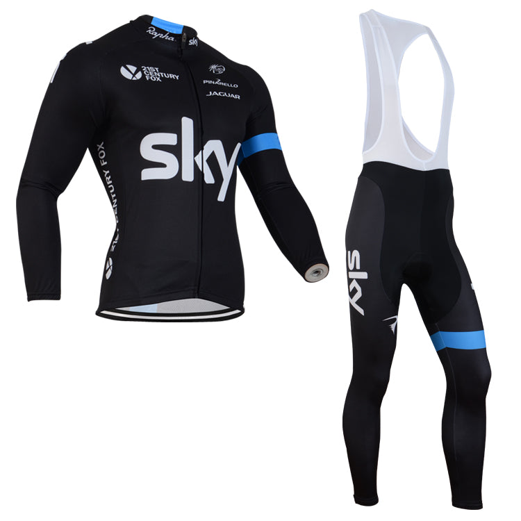 Mens Women Long Sleeve Cycling Jersey (Bib) Pants 133