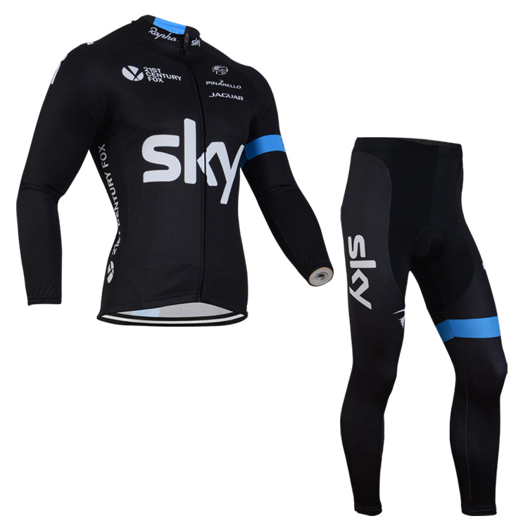 Mens Women Long Sleeve Cycling Jersey (Bib) Pants 133