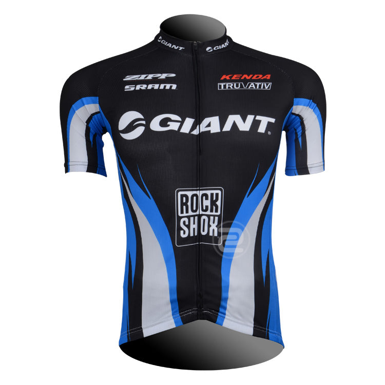 Men's Breathable Short Sleeve Cycling Jersey (Bib) Shorts
