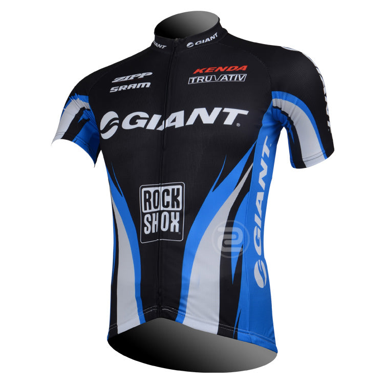 Men's Breathable Short Sleeve Cycling Jersey (Bib) Shorts
