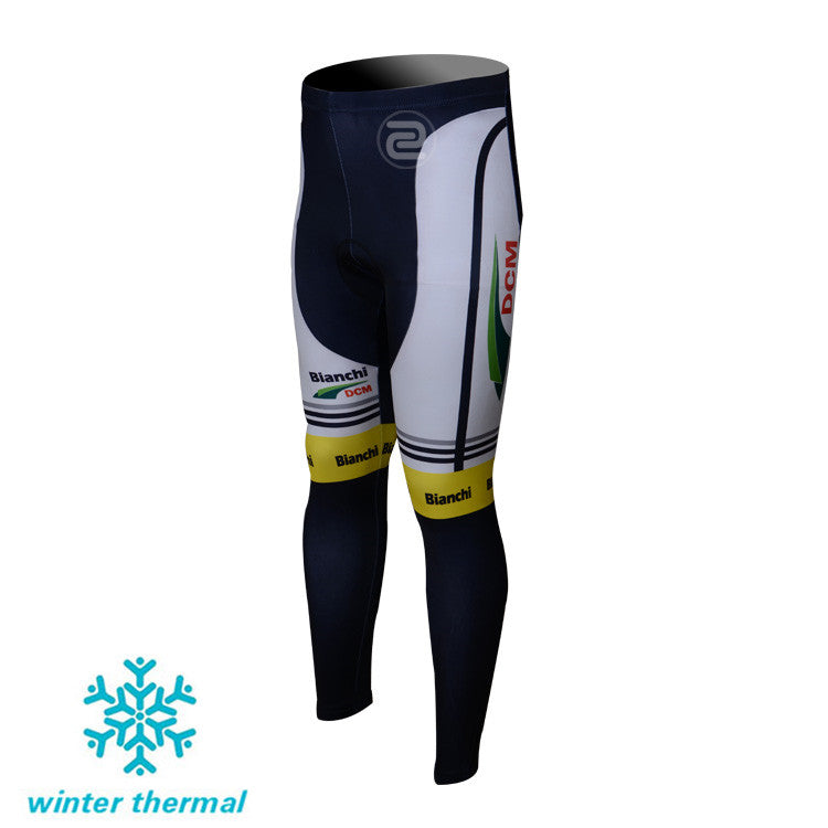 Winter Fleece Long Sleeve Cycling Jersey (Bib) Pants 026