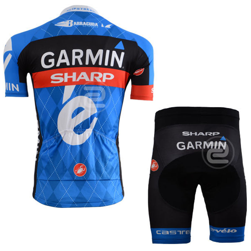 Men's Short Sleeve Cycling Jersey (Bib) Shorts Castelli 028