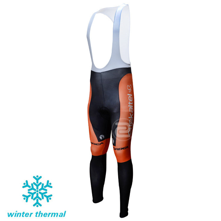 Winter Fleece Long Sleeve Cycling Jersey (Bib) Pants 031