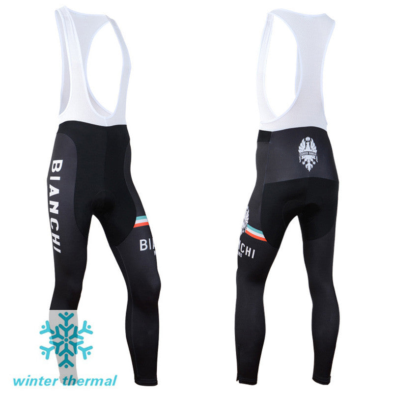 Winter Fleece Long Sleeve Cycling Jersey (Bib) Pants 093