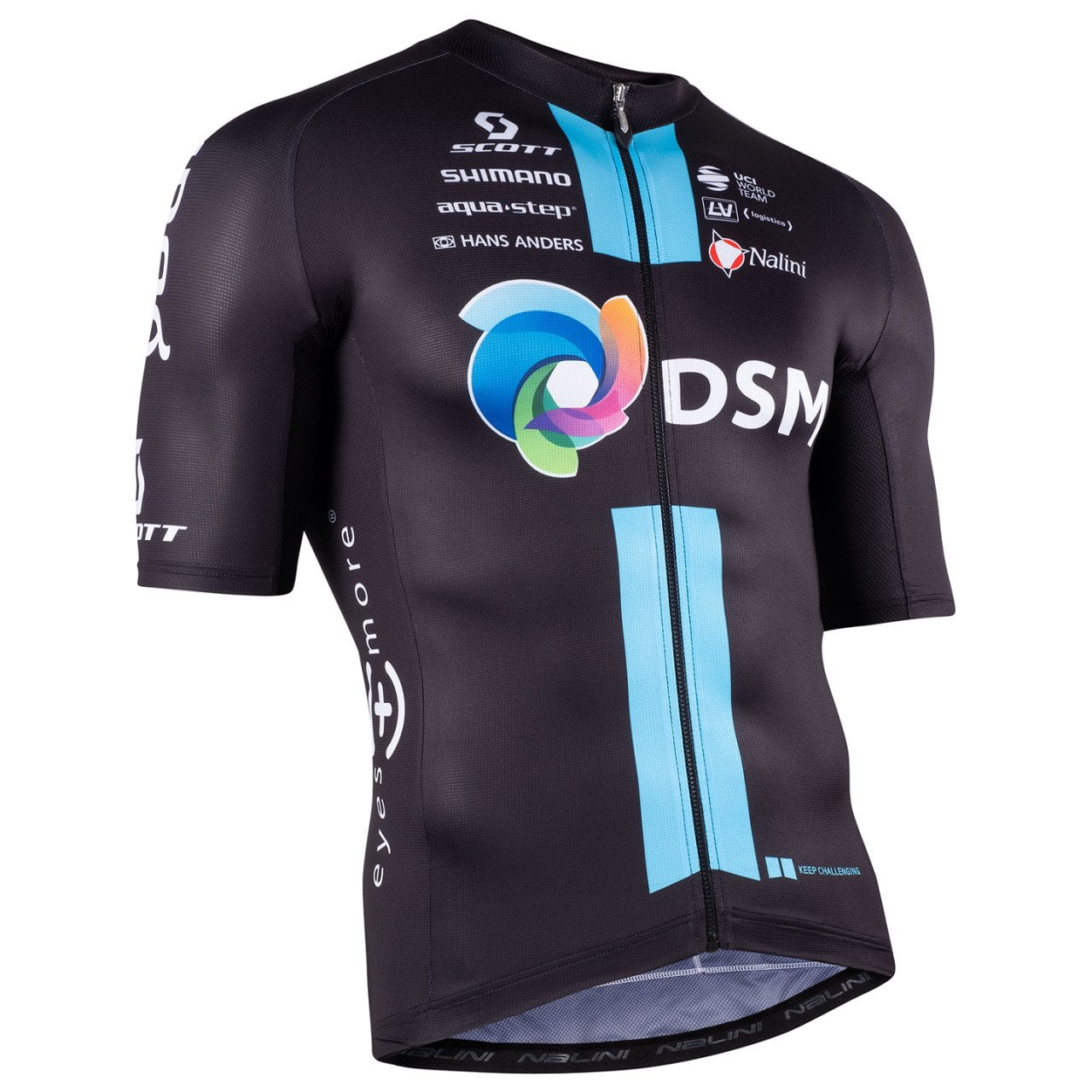 Scott Men's Breathable Short Sleeve Cycling Jersey (Bib) Shorts Nalini-2022-001-AC