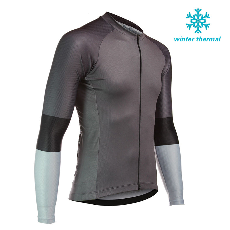 FLeece Long Sleeve Cycling Jersey (Bib) Pants 1145