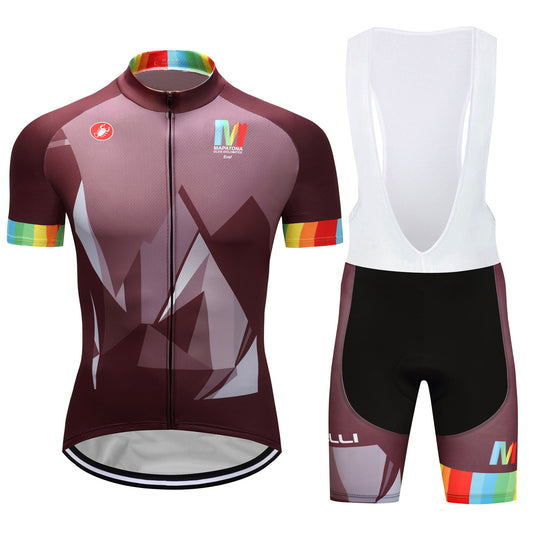 Men's Short Sleeve Cycling Jersey (Bib) Shorts Castelli 411