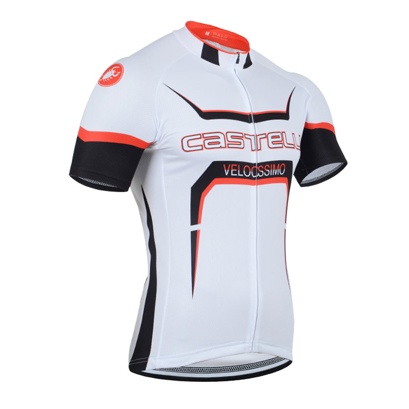 Men's Short Sleeve Cycling Jersey (Bib) Shorts Castelli 111