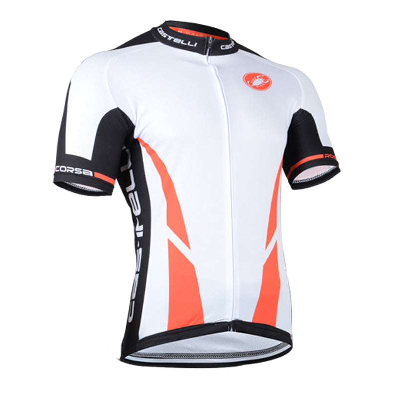 Men's Short Sleeve Cycling Jersey (Bib) Shorts Castelli 089