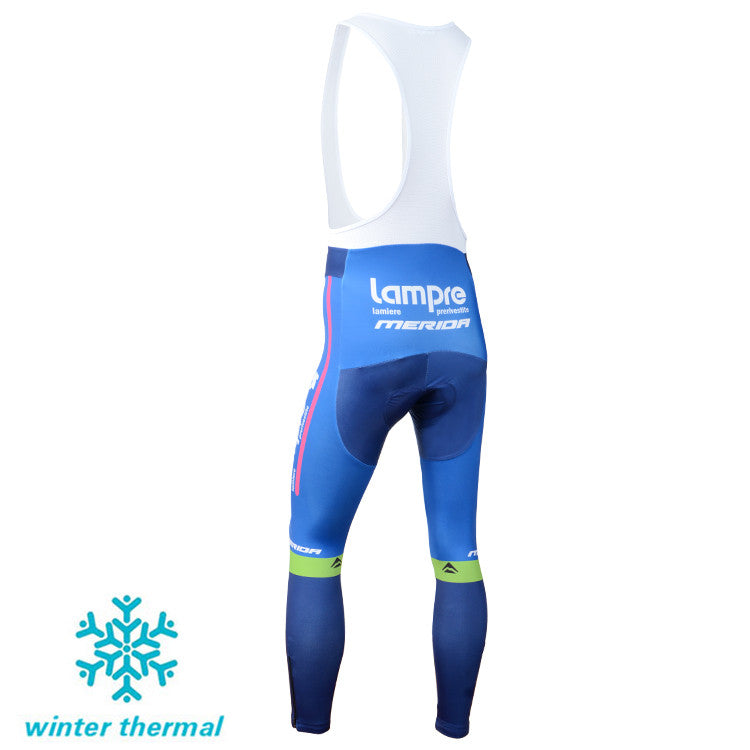 Winter Fleece Long Sleeve Cycling Jersey (Bib) Pants 080