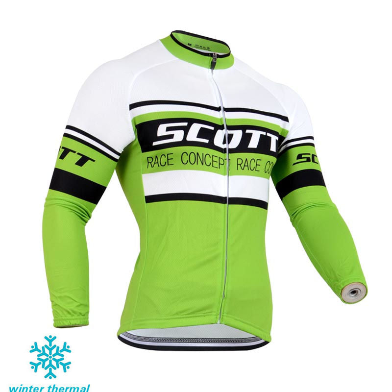 Winter Fleece Long Sleeve Cycling Jersey (Bib) Pants 101