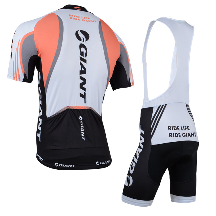 Men's Breathable Short Sleeve Cycling Jersey (Bib) Shorts
