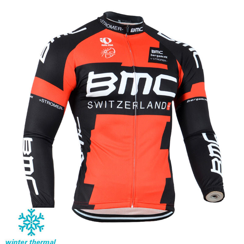 Winter Fleece Long Sleeve Cycling Jersey (Bib) Pants 125