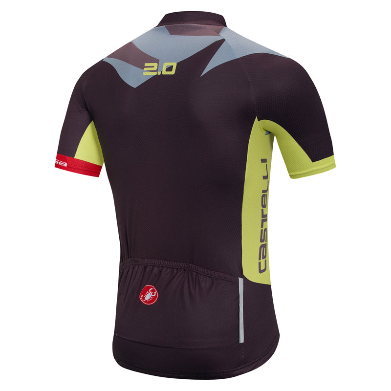 Men's Short Sleeve Cycling Jersey (Bib) Shorts Castelli 463
