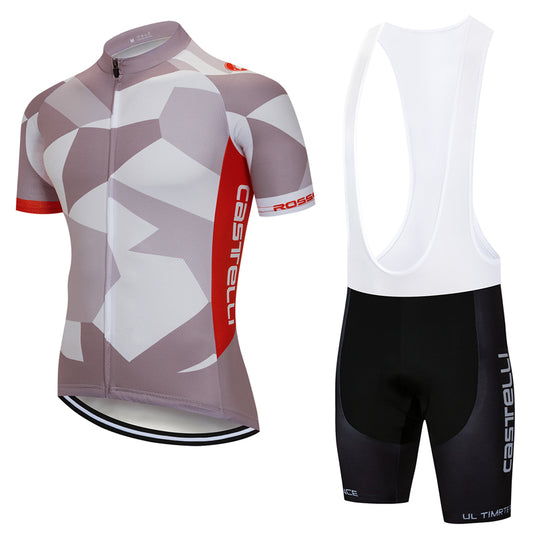 Men's Short Sleeve Cycling Jersey (Bib) Shorts Castelli 464