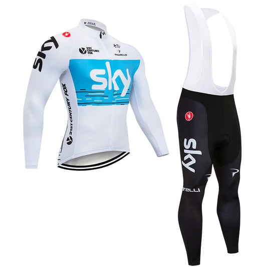 Mens Women Long Sleeve Cycling Jersey (Bib) Pants 423