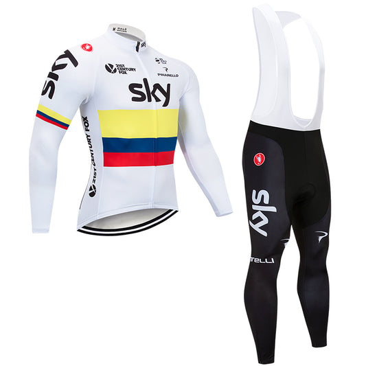 Mens Women Long Sleeve Cycling Jersey (Bib) Pants 424