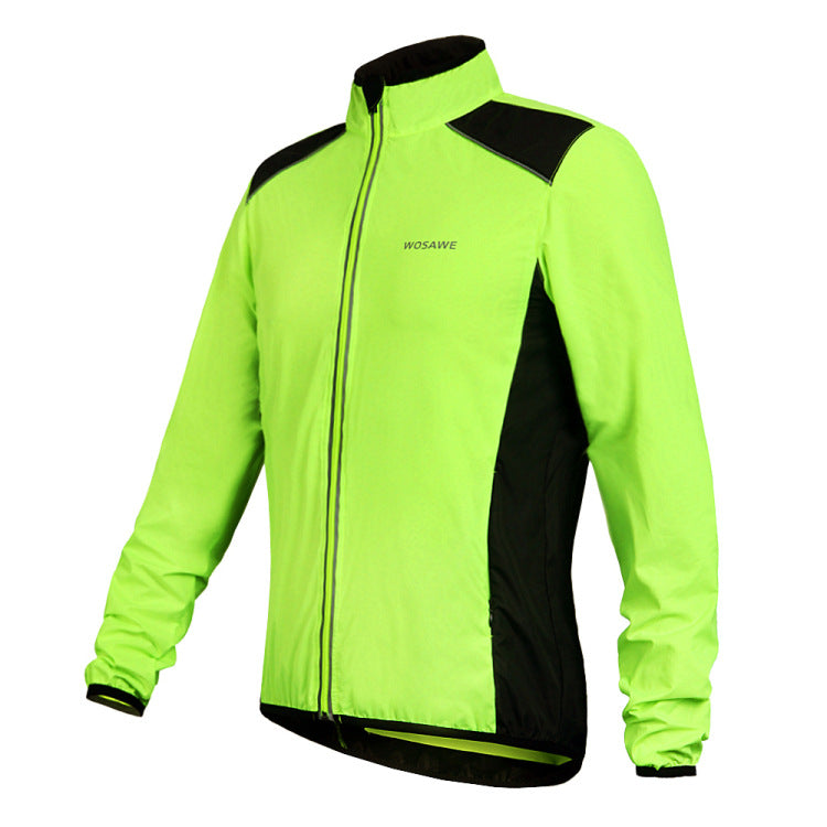 Unisex Sports Raincoat Cycling Bike Bicycle Waterproof Windproof Rain Coat Jackets wofeide-BC240