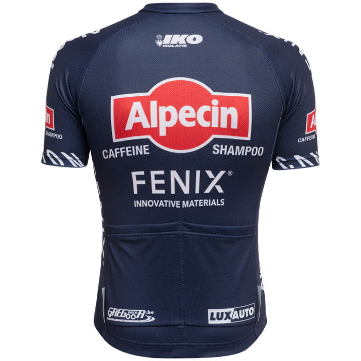 Men's Breathable Short Sleeve Cycling Jersey (Bib) Shorts Alpecin Fenix-2022-001-AC