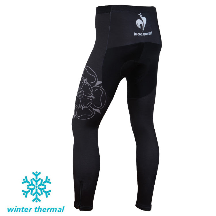 Winter Fleece Long Sleeve Cycling Jersey (Bib) Pants 068