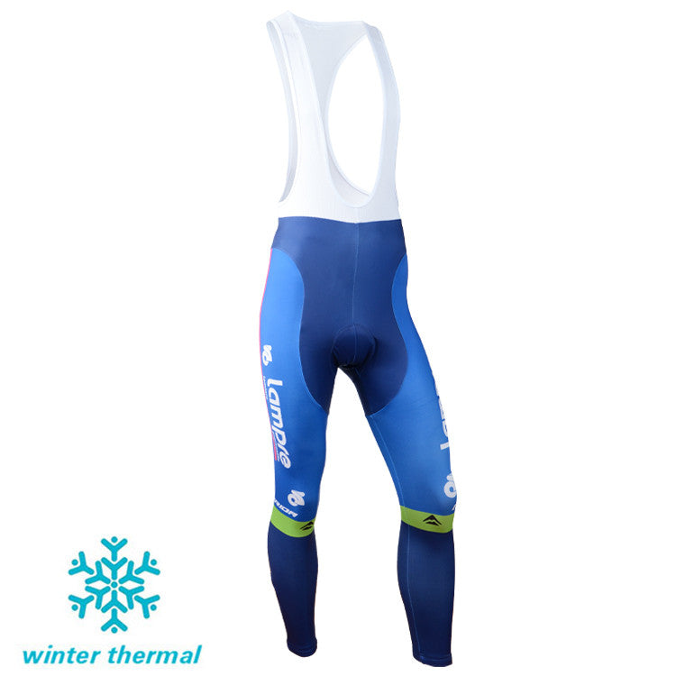 Winter Fleece Long Sleeve Cycling Jersey (Bib) Pants 080