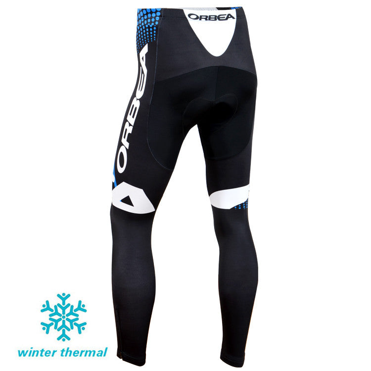 Winter Fleece Long Sleeve Cycling Jersey (Bib) Pants 099