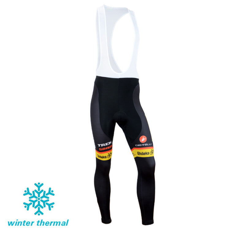 Winter Fleece Long Sleeve Cycling Jersey (Bib) Pants 064