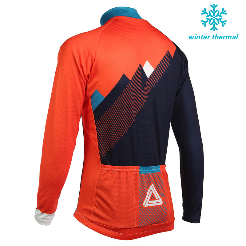 FLeece Long Sleeve Cycling Jersey (Bib) Pants 1064