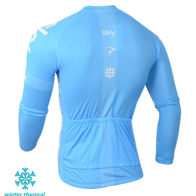 Winter Fleece Long Sleeve Cycling Jersey (Bib) Pants 132