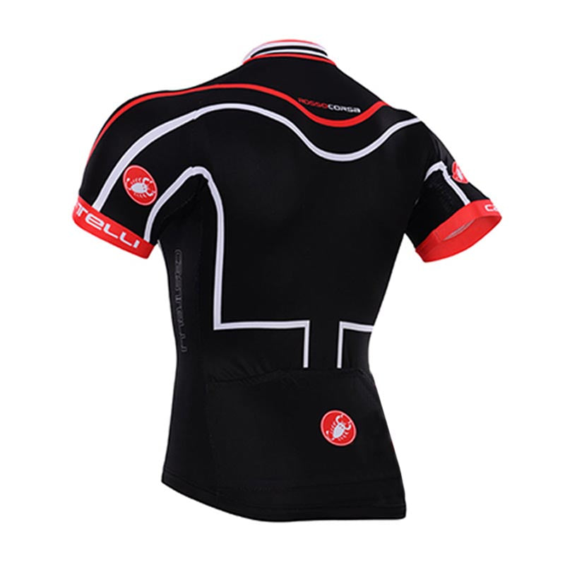 Men's Short Sleeve Cycling Jersey (Bib) Shorts Castelli 245