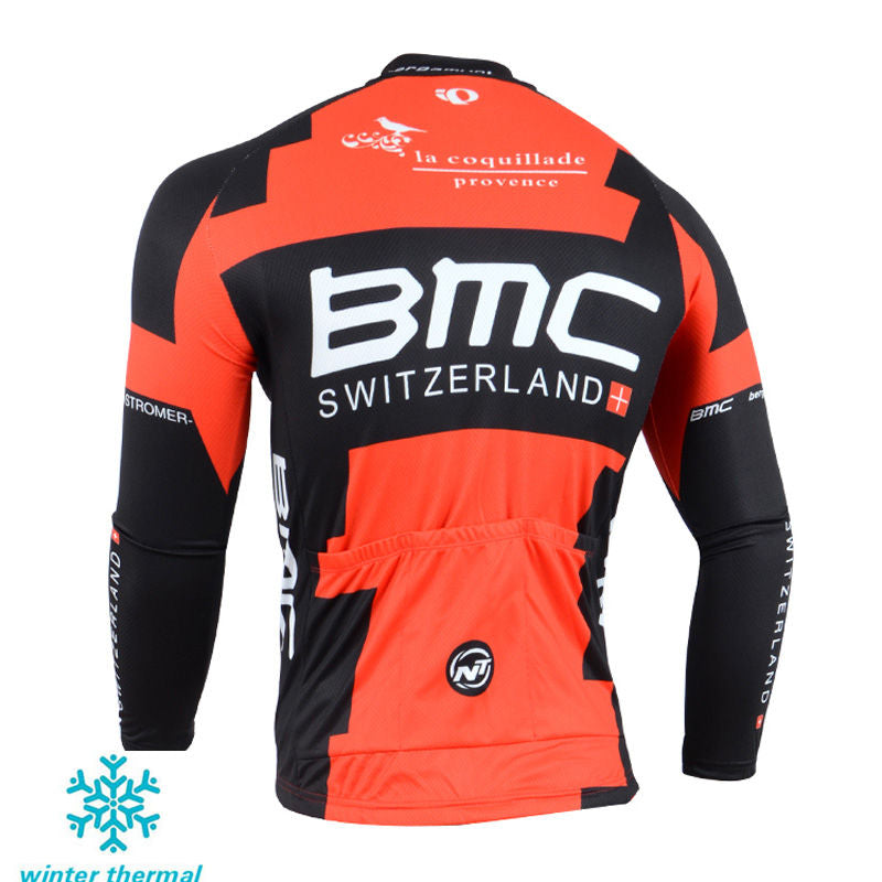 Winter Fleece Long Sleeve Cycling Jersey (Bib) Pants 125