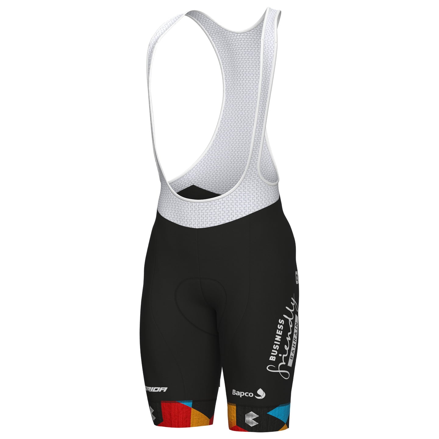 Men's Breathable Short Sleeve Cycling Jersey (Bib) Shorts Bahrain Victorious-2022-001-AC