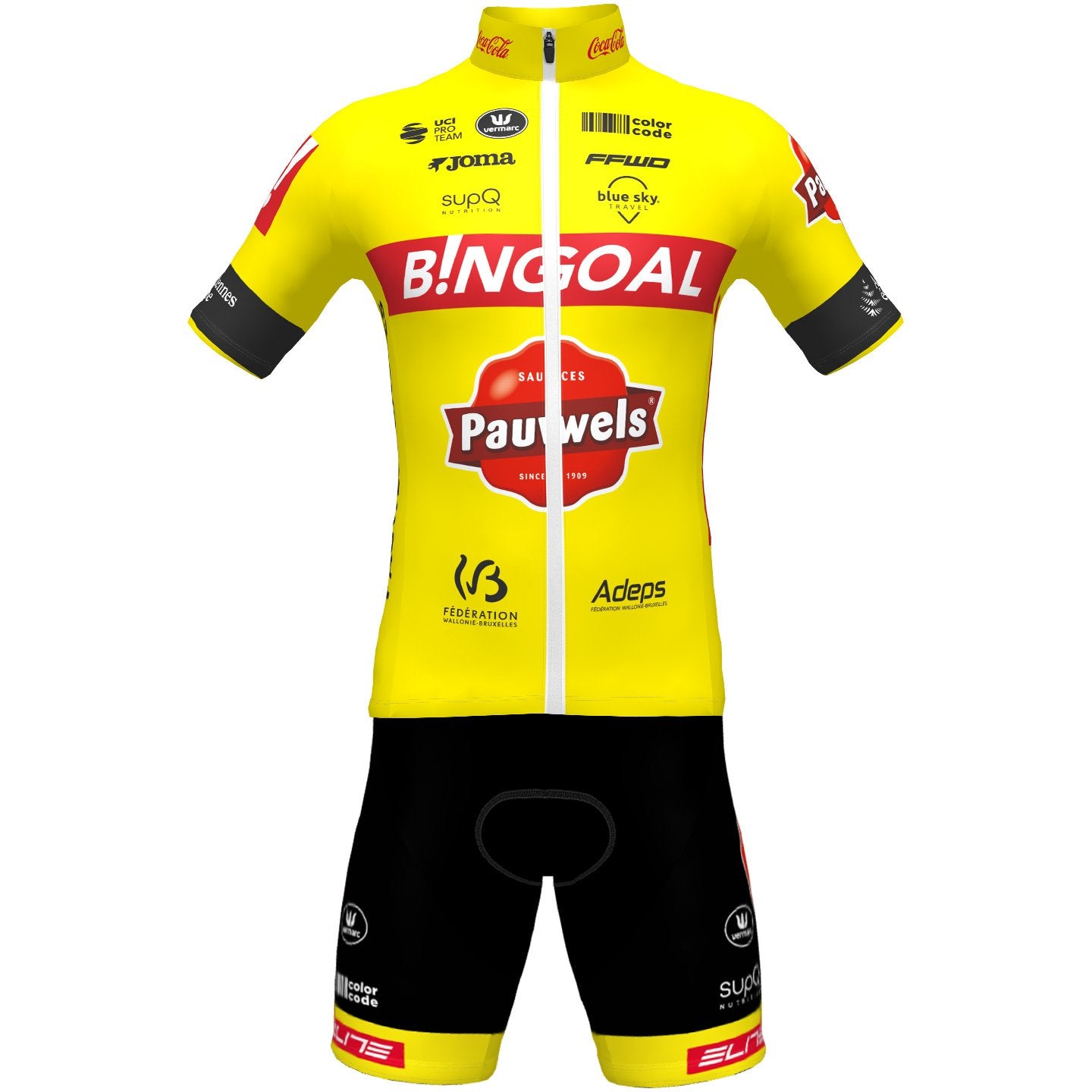 Men's Breathable Short Sleeve Cycling Jersey (Bib) Shorts Bingoal-001-AC