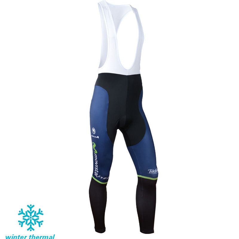 Winter Fleece Long Sleeve Cycling Jersey (Bib) Pants 112